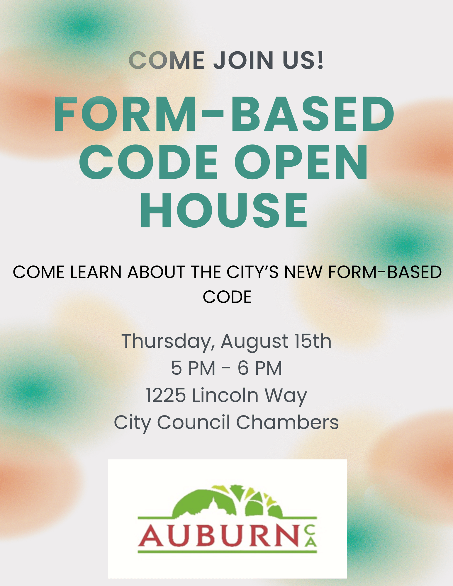 FBC Open House Flyer